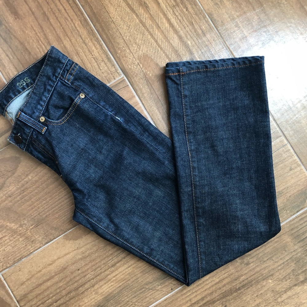 J. Crew boot cut denim jeans size 25S